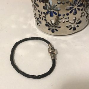Leather pandora bracelet